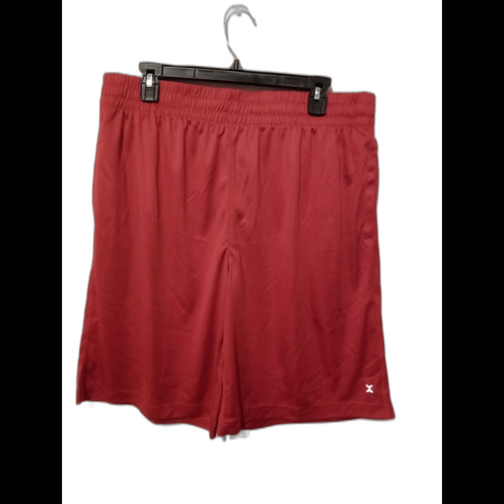 Xersion Mens Size Large Red Basketball Shorts